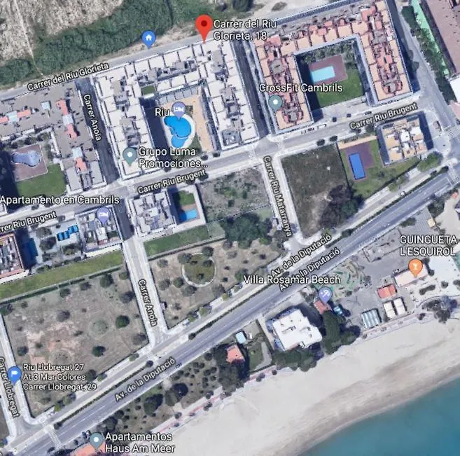 Apartamento Playa, Parking Cambrils
